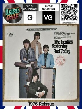 THE BEATLES•Yesterday and Today•US 1976 (#ST 2553) Jacksonville Press, Reissue